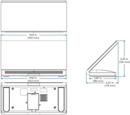 Crestron TSW-760-TTK-B-S Zwart — thumbnail 5