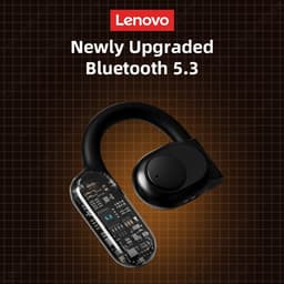 Lenovo LP76 - Bluetooth Oordopjes - Oorhaak - Zwart — thumbnail 4