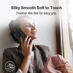 Allecto Plus - Siliconen schokbestendige hoes met opstaande randen voor VIVO X200 Pro - Wit.beschermhoes, telefoonhoes. — thumbnail 2