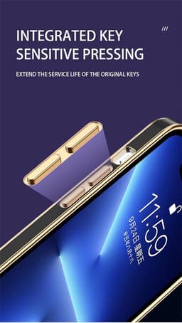 Allecto Plus - Flexibele bumper hoesje voor smartphone - roze - anti-kras - schokbestendig — thumbnail 4