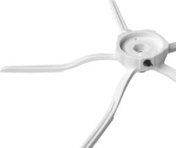 Vervangende siliconen zijborstels - Geschikt voor Roborock T7S, T7S PLUS, G20, G10, G10S, G10S PRO, G10S PURE, S7, S7MAXV ULTRA, T8, Q7+, Q7 MAX+ en S8 - Robotstofzuigers - set van 6 stuks - Wit — thumbnail 4