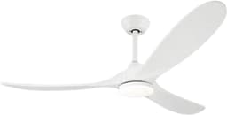 Livano Plafondventilator - Met Verlichting - Plafond Ventilator - Met Lamp - Plafonniere Met Ventilator - Met Licht - Stijl D - 150cm — thumbnail 1