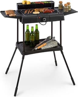 Elektrische Barbeque Grill en Vetopvangbak - Staande- en Tafel BBQ - 2000 Watt — thumbnail 1