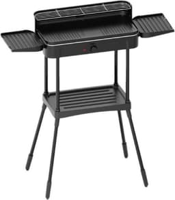 Relaxwonen Elektrische Barbecue - Grilloppervlak (LxB) 40x38 cm - Inclusief onderstel - Zwart — thumbnail 1