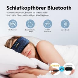 RFWR® Draadloze Slaaphoofdtelefoon met Bluetooth 5.4 - Ideaal voor Yoga, Joggen en Ontspanning — thumbnail 4
