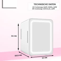 Lexium Mini Fridge for Drinks - Kleine Koelkast - Mini Koelkasten - Minibar - Mini Fridge - Mini Koelkast - Mini Koelkastje - — thumbnail 2