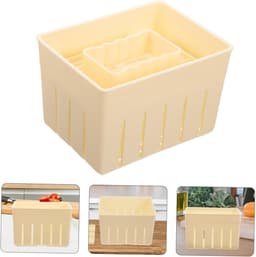 3sets Tofu Maker Tofu Pers Molen Voor Zelfgemaakte Kaas Inclusief Deksel Voor Thuisgebruik Met Ontwerp — thumbnail 4