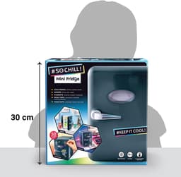 Lexium Mini Fridge for Drinks - Kleine Koelkast - Mini Koelkasten - Minibar - Mini Fridge - Mini Koelkast - Mini Koelkastje - — thumbnail 2