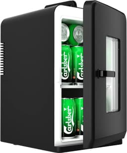 Lexium Mini Fridge for Drinks - Kleine Koelkast - Mini Koelkasten - Minibar - Mini Fridge - Mini Koelkast - Mini Koelkastje - — thumbnail 1