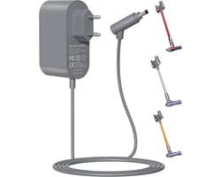 26.1V Oplader Geschikt voor Dyson V6 V7 V8 - Vervangende Oplader Geschikt voor Dyson - Universeel - Battery Charger - Stofzuigeradapter - Kabel 1,8 m - Voor Dyson Steelstofzuigers - Voor Animal Stofzuigers Netwerkadapter AC-Ad