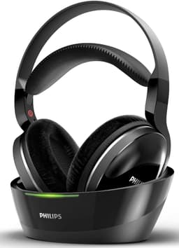 PHILIPS SHD8850 - TV Headphone, High Res audio, Bioscoop geluid, Draadloze Over-Ear Koptelefoon, Met Zendstation, Bereik van 30 meter - Zwart — thumbnail 13