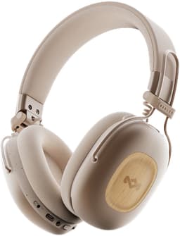 House of Marley Positive Vibration Rebel ANC OverEar Koptelefoon – Bluetooth Hoofdtelefoon - 130 uur Afspeeltijd – Bluetooth 5.4 – Comfortabel Design – Ecofriendly materialen – 40 MM Drivers - Cream — thumbnail 1