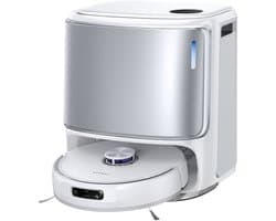 NARWAL Freo Z10 Ultra robotstofzuiger met zelfledigend basisstation, 18.000 Pa zuigkracht, AI Vision, DirtSense-technologie, klitvrije borstel, 45-75 °C heetwaterreiniging, LDS-navigatie, 8 N dweilen, wit