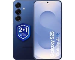 Samsung Galaxy S25 5G - 256GB - Navy + 1 jaar extra garantie