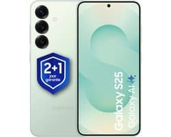Samsung Galaxy S25 5G - 256GB - Mint + 1 jaar extra garantie