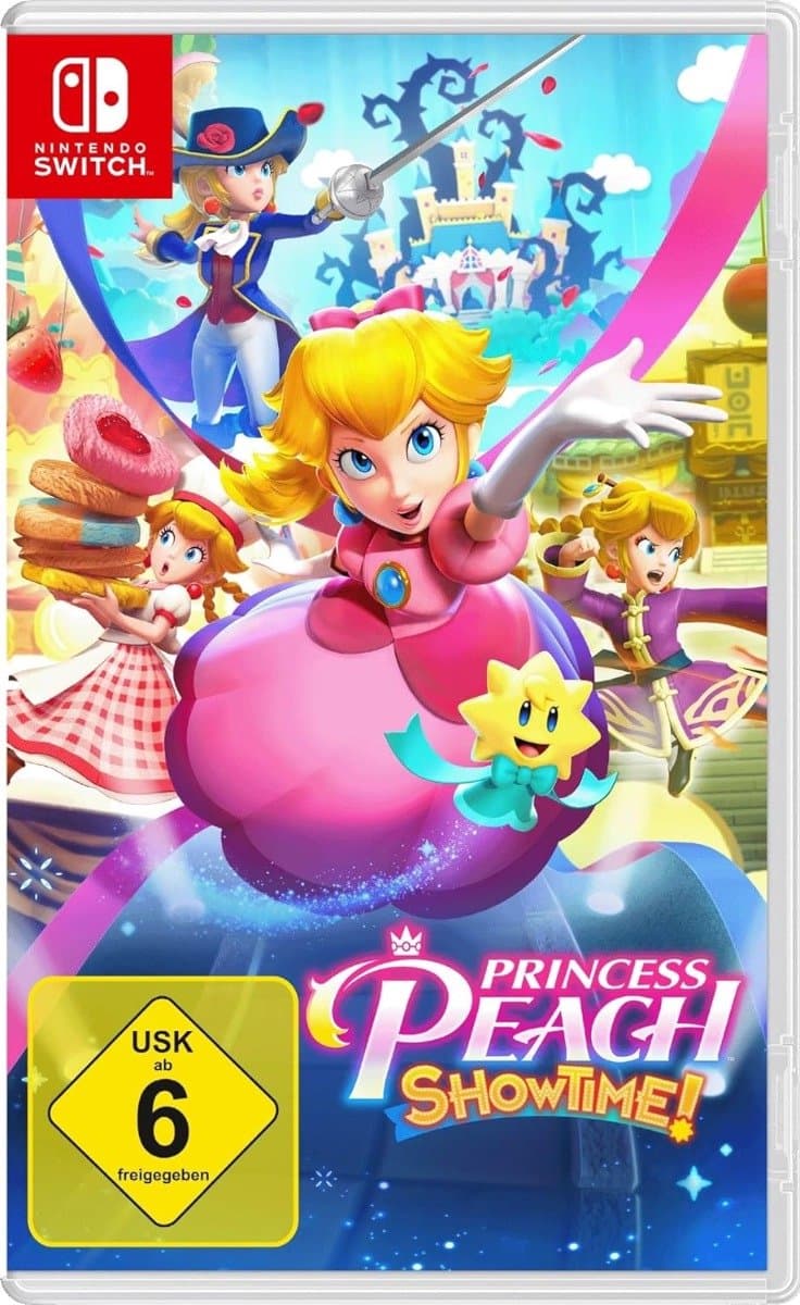 Nintendo Princess Peach Showtime! Standaard Nederlands, Engels, Spaans, Frans, Italiaans, Japans, Koreaans, Russisch Nintendo Switch — afbeelding 1