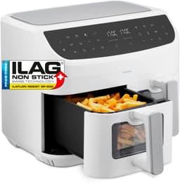 MEDION XXL Dubbele Airfryer P20 - 2 zones - 8,7 L - 2600 W - Wit — thumbnail 1