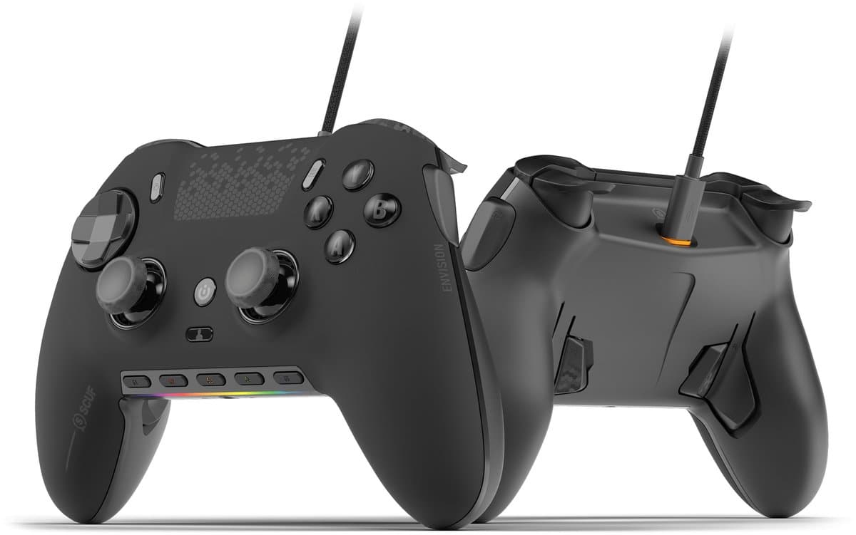 Scuf Envision HE - Bedrade Gaming Controller - Programmeerbare extra Paddles & G-keys - PC - Zwart — afbeelding 1