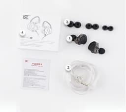 KZ ZSN PRO X - In-Ear Monitors - IEM - Muziek & Gaming Oortjes - Oordoppen - Verwisselbare Kabel - Hybride Drivers - Ergonomisch Design – Zwart — thumbnail 2