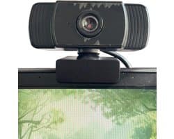 Webcam HD 720p – USB Plug & Play – Met Microfoon – Camera voor Laptop & PC – Mac & Windows