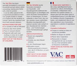 6x frisse lavendel geur schijven - stofzuiger verfrisser voor huisdiereigenaren - luchtverfrisser geurzakjes geurstaafjes alternatief — thumbnail 4
