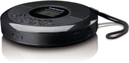 LENCO CD-340BK - Draagbare CD-/MP3-speler met Bluetooth en ingebouwde speakers - Zwart — thumbnail 3