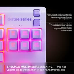 SteelSeries Apex 3 TKL Lavendel Qwerty — thumbnail 4