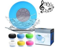 Mini waterdichte Bluetooth-doucheluidspreker/MP3-luidspreker voor in bad/blauw