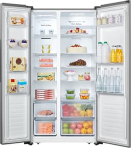 Hisense MS91518CC – Side-by-Side Amerikaanse Koelkast – 519 Liter – Energieklasse C – Inox — thumbnail 4