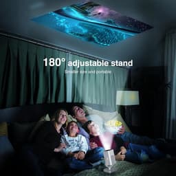Lexium Mini beamer - Projector - Beamerscherm - Projectiescherm - Outdoor & Indoor Projector - — thumbnail 3