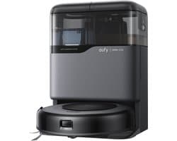 eufy Clean Omni C20 Robotstofzuiger met reinigingsstation - Robot Vacuum - 7.000 Pa Zuigkracht, Ronddraaiende Dweilpads, Met Objectdetectie, 8,5 cm Ultraplat Design, Zwart