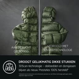 AEG TR969V6C - 9000X - AbsoluteCare® Pro - Warmtepompdroger - Wasdroger - EcoLine - 9 kg — thumbnail 4