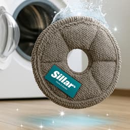 Sillar, set 8 dweilpads, microvezeldoek, geschikt voor Xiaomi S10 S20 X10 X20 L10 L20 X30 X40 X50, vervanging RMP7 / RMP8, herbruikbaar, diameter 13.5cm — thumbnail 4