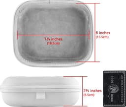 Hoofdtelefoon hoesje / Hard hoesje Draagtas - Over Ear Bluetooth Wireless Headphones - Storage Protective Case - Koptelefoon houder — thumbnail 3
