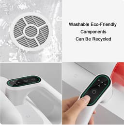 Desinfectie Vacuüm Huis Mijt Remover Ultraviolet Huishoudelijke Stofzuiger Draagbare Stofafscheider UV Sterilisatie Stof Collector Anti Huismijt 500ML Stoftank Huishoudelijke Bed Matras Sofa Huis Mijt Verwijderen Sterke Zuignap Anti Astma — thumbnail 5