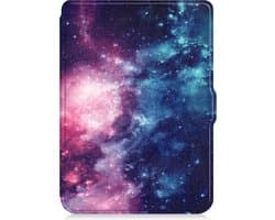 Hoesje Geschikt voor Kobo Clara HD Hoes Book Case - eReader Hoes Geschikt voor Kobo Clara HD Hoesje Book Cover - Galaxy