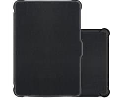Hoes Geschikt voor Kobo Clara HD Hoesje Bookcase Cover Book Case Hoes Sleepcover - Zwart