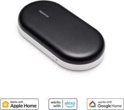Netatmo Intelligente bediening voor airconditioning, compatibel met alle verbonden airconditioners en warmtepompen - energiebesparend - werkt met Alexa, Google Assistant, Siri - Zwart — thumbnail 3