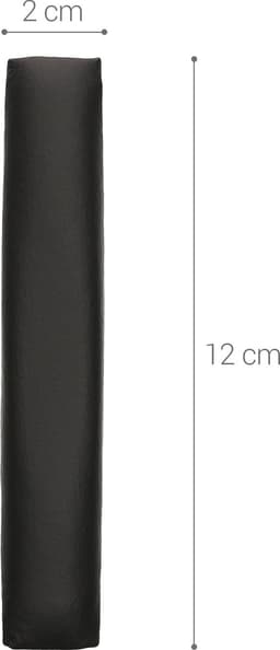 kwmobile band geschikt voor JBL Tune T760NC / T750BTNC / T710BT / T700BT - Koptelefoonband in zwart - Zachte hoofdband voor hoofdtelefoon — thumbnail 5