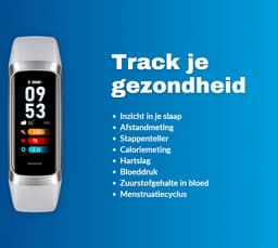 Kiraal Charge Fit - Stappenteller - Activity Tracker - Temperatuurmeter - Bloeddrukmeter - Hartslagmeter - Smartwatch - Horloge - Heren - Dames - Nederlandse Handleiding - Rose — thumbnail 4