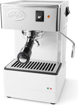 Quick Mill 820 wit piston espressomachine Beneluxversie met originele Quicmill tamper en 250 gram Koepoort Koffie verse koffiebonen — thumbnail 1