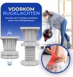 Wasmachine Droger Verhoger - Meubelroller - Wasmachine Meubel - Universele Transporthulp - Meubelverhoger Diverse Apparaten — thumbnail 3