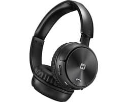 Swissten Trix - Draadloze on-ear koptelefoon - Zwart