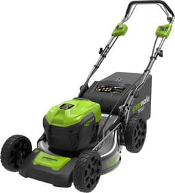 Greenworks Accugrasmaaier 40 volt incl accu's en lader GD40LM46SPK4X — thumbnail 2