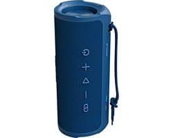HiFuture Ripple-Luidspreker: Bluetooth 5.3, Draagbare krachtige basluidspreker, tot 12 uur speeltijd, 30 W draadloze muziekdoos, IPX7 water- en stofbestendig, 10 meter bereik, 10 W snel opladen, Kleur (Blauw) |