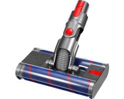 Dubbele Zachte Rollerborstel geschikt voor Dyson V7, V8, V10, V11 en V15