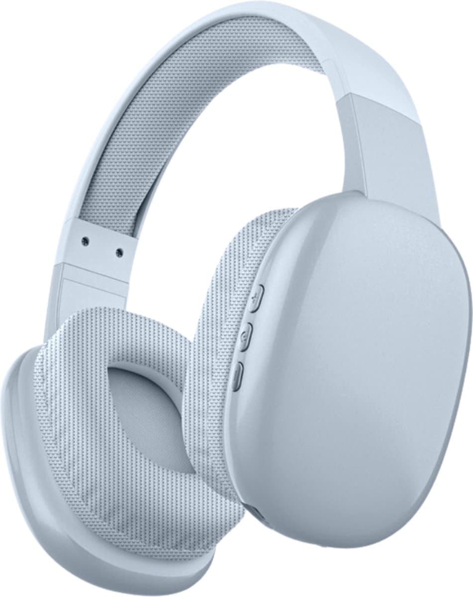TechU™ Draadloze Koptelefoon Bluetooth 5.0 – Game Headset – Hoofdtelefoon voor Muziek, Podcast & Gamen – Zilver — afbeelding 1