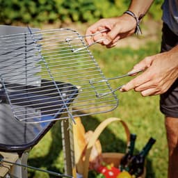 Gardebruk Barbecue Wagen – Incl. Wielen Spit & Windscherm – RVS — thumbnail 3