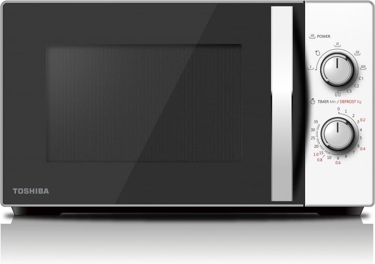 Toshiba MW-MG20P Zwart, Wit Combinatiemagnetron Aanrecht 20 l 800 W — afbeelding 1