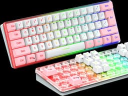 Redragon© Mechanisch Toetsenbord - RGB Toetsenbord - Gaming Toetsenbord - Mechanical Keyboard - Toetsenbord voor Gaming PC - Roze/Wit — thumbnail 4
